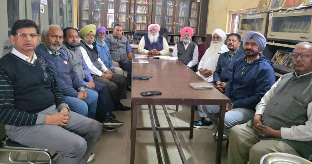 Annual Meeting of Doaba Sahitya Sabha Registered Garhshankar on March 29 2026